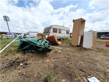 So sieht es auf dem Wohnmobil-Camp aus. Foto: Langen