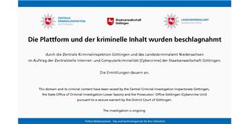 So sieht es aus, wenn Nutzer nun auf xplosives.net gehen.