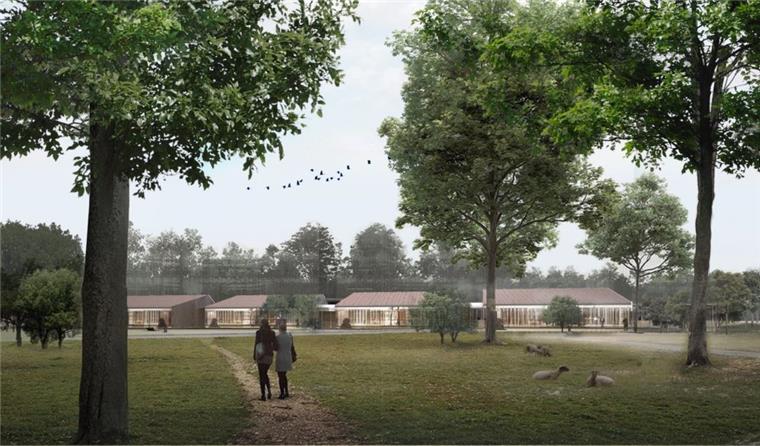 Erstes Hospiz in Bremerhaven wird ab Sommer gebaut So soll das Hospiz in Bremerhaven am Jägerhof einmal aussehen.
