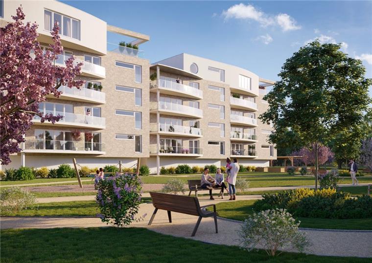 Nordenham: Politik ebnet Weg für neues Wohnquartier So soll das Wohnquartier „Hansings Gärten“, das die Thieling-Gruppe im Stadtsüden errichten möchte, am Ende aussehen. Die Mehrfamilienhäuser sollen entlang der Bahnstrecke entstehen. Vor den Häusern plant das Unternehmen eine Parkanlage.