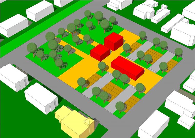 So soll der Einswarder Marktplatz einmal aussehen