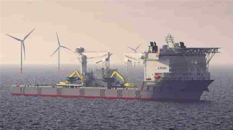 Mit der „Windpiper“ verdoppelt Boskalis seine Kapazität für Offshore-Projekte So soll die „Windpiper“ aussehen.