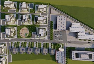 So stellen sich die Sieger des Wettbewerbs das neue Quartier an der Ladestraße vor.