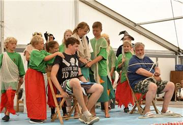 So verlief die Wattentaufe auf dem Strandfest. Foto: Ulich