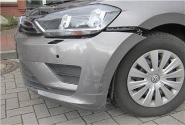 So wurde der Wagen einer 79-Jährigen in Hemmoor auf einem parkplatz hinterlassen.
