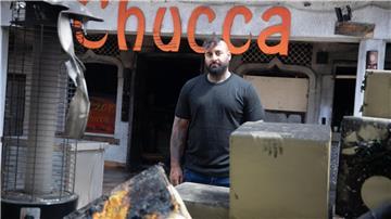 Sohel Abdoulkhanzadehs Bar „Chucca“ ist in Flammen aufgegangen. 