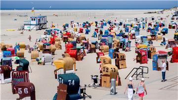 Sonniges Strandwetter gab es in den ersten Wochen der niedersächsischen Sommerferien kaum. (Archivbild) 