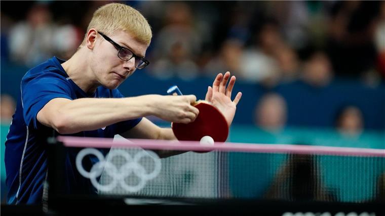 EM-Eklat: Rote Karte für Frankreichs Tischtennis-Star Sorgte für einen EM-Eklat: Frankreichs Tischtennis-Star Felix Lebrun.