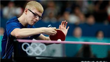 Sorgte für einen EM-Eklat: Frankreichs Tischtennis-Star Felix Lebrun.
