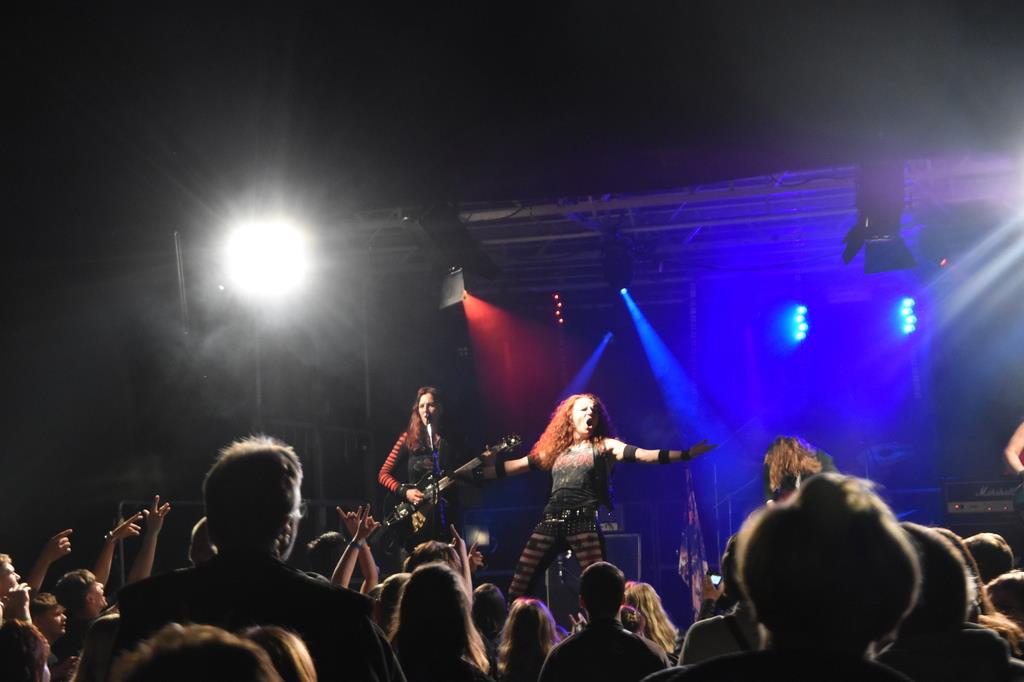 Sorgte für mächtig viel Zündstoff bei LubiRockt: Die AC/DC-Tributeband Black/Ros...