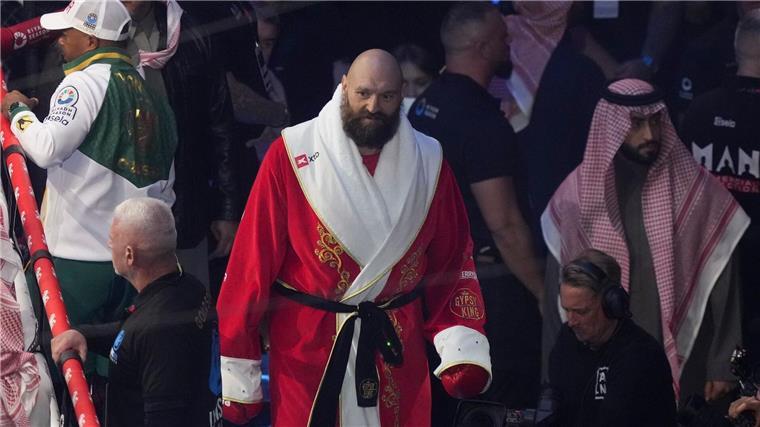 Sorgte mit seinem Outfit wieder für Furore: Tyson Fury