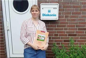 Sozialpädagogin Natalie Johansson vom Diakonischen Werk Wesermünde berät Familien rund um das Thema Schwangerschaft.