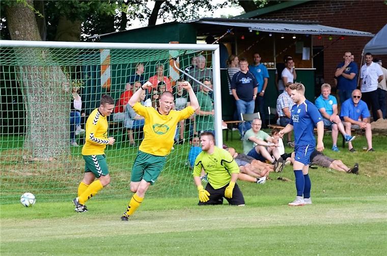 Spannend und fair verlaufen die Spiele mit dem TSV Ringstedt und West Farleigh.