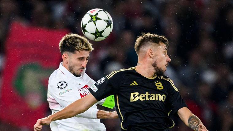 Sparta Prag erwies sich als harter Brocken für den VfB und Atakan Karazor (l.).