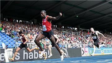 Sprinter Owen Ansah stellte einen Rekord auf.