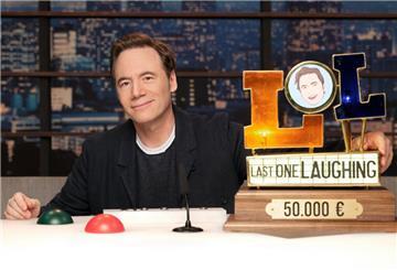 Michael Bully Herbig im Set von LOL: Last One Laughing