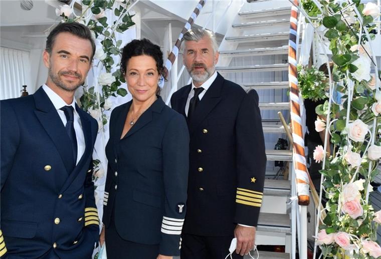 Star-Aufgebot im Hafen: Florian Silbereisen, Barbara Wussow und Daniel Morgenroth stehen die beiden kommenden Wochen vor der Kamera.