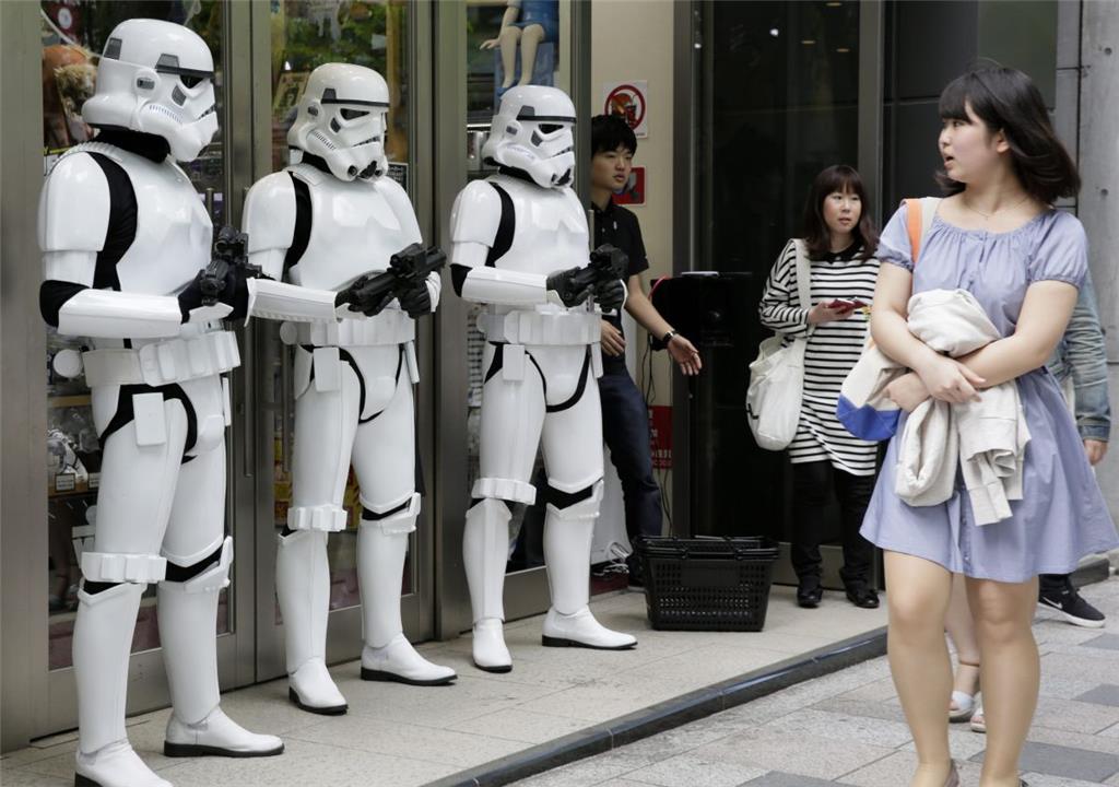 Star-Wars-Day in Tokio.