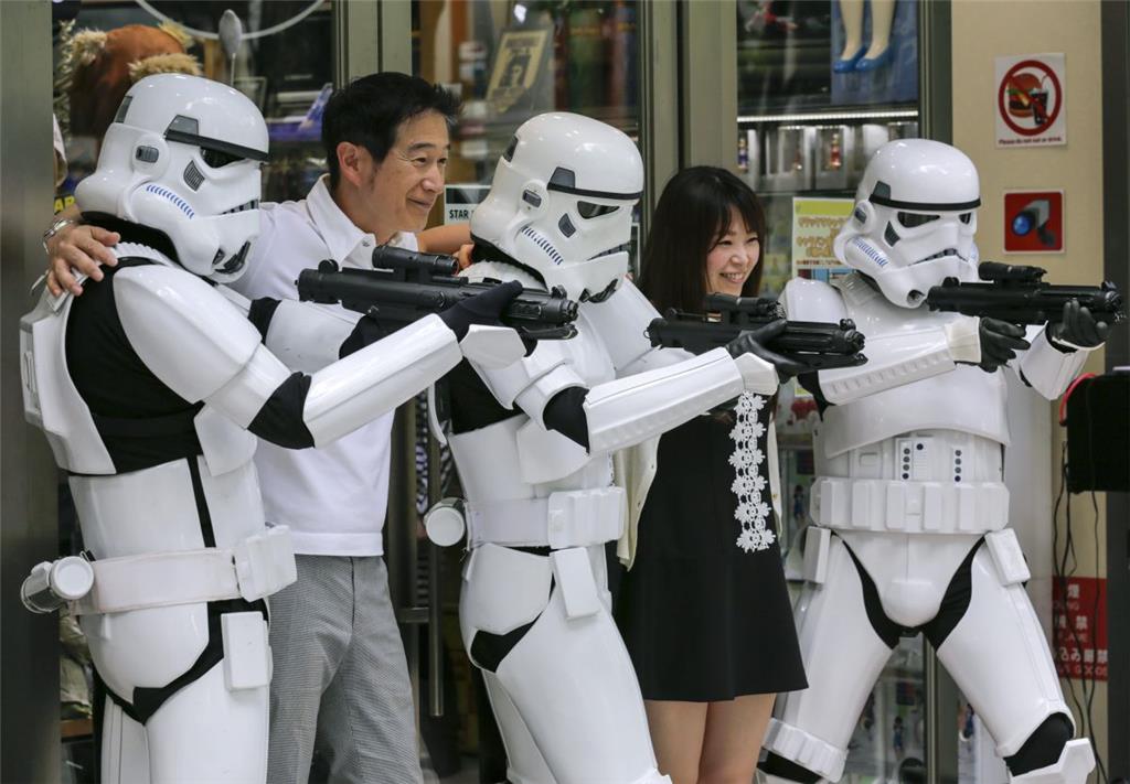 Star-Wars-Day in Tokio.
