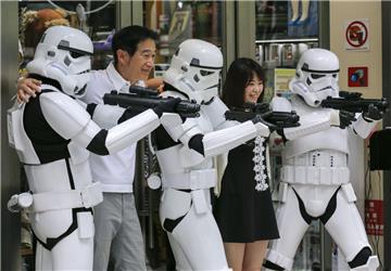 Star-Wars-Day in Tokio.