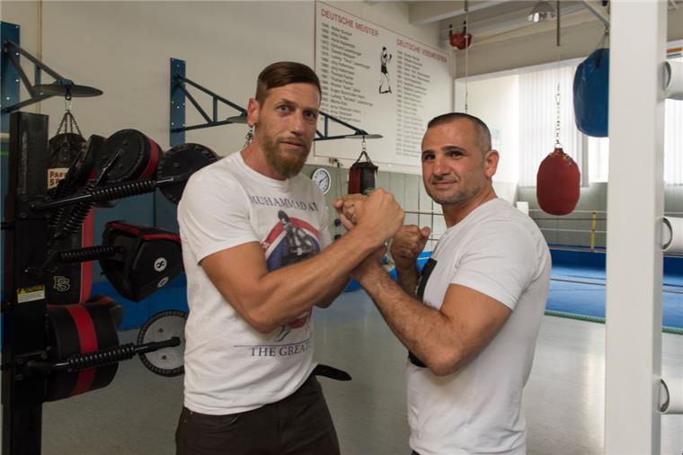 Starke Männer des WBR: der Vorsitzende Marco Blome (links) und Cheftrainer Mohamed Zaher. 