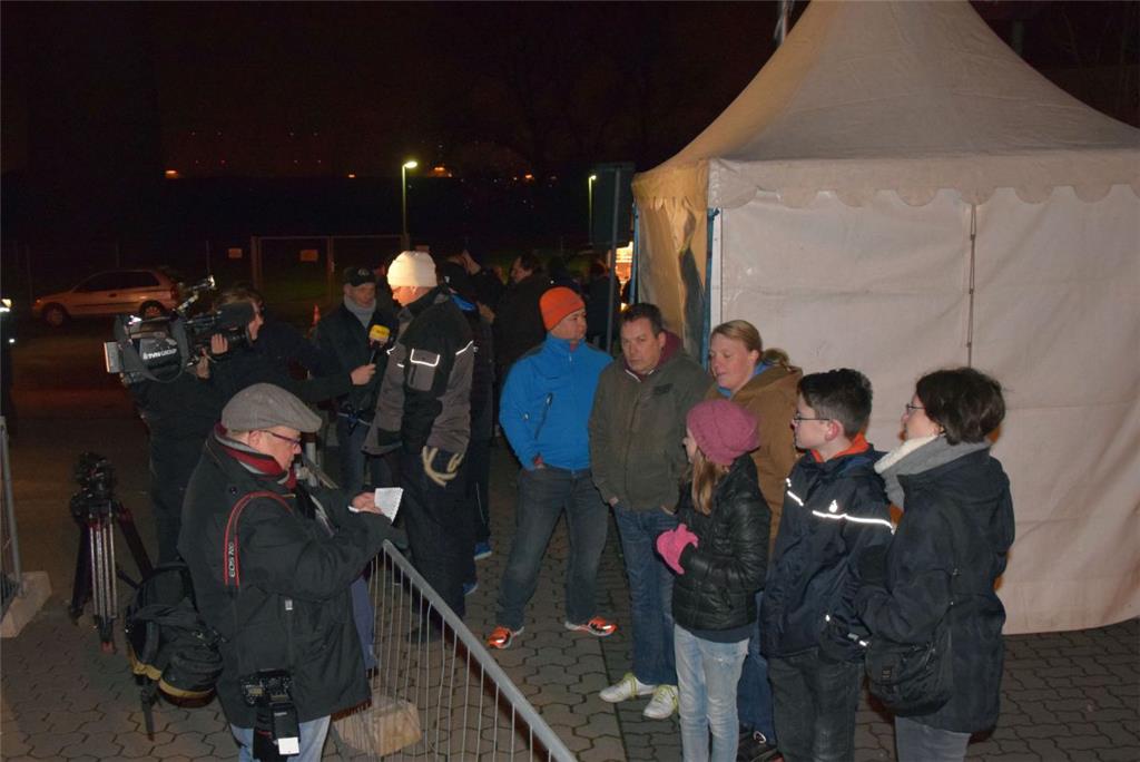 Start bei der Firma Comet für den Werkverkauf.