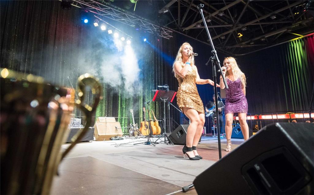 Startnummer 14: Das Duo Domeyer. Foto: Hartmann