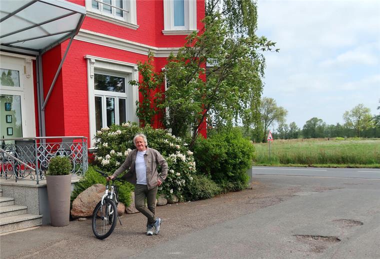 Im Rausch des Radelns Hotel Peters, Genusshotel, Startpunkt Radtour, Wingst
