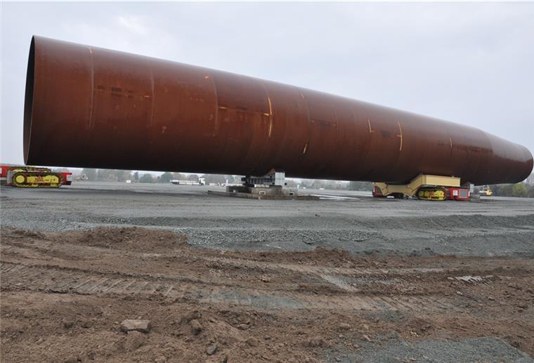Neue Halle und Lagerflächen auf dem Blexer Groden Steelwind braucht weitere Lagerflächen auf dem Blexer Groden.