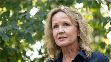 Steffi Lemke (Bündnis 90/Die Grünen), Bundesumweltministerin, in Leipzig.