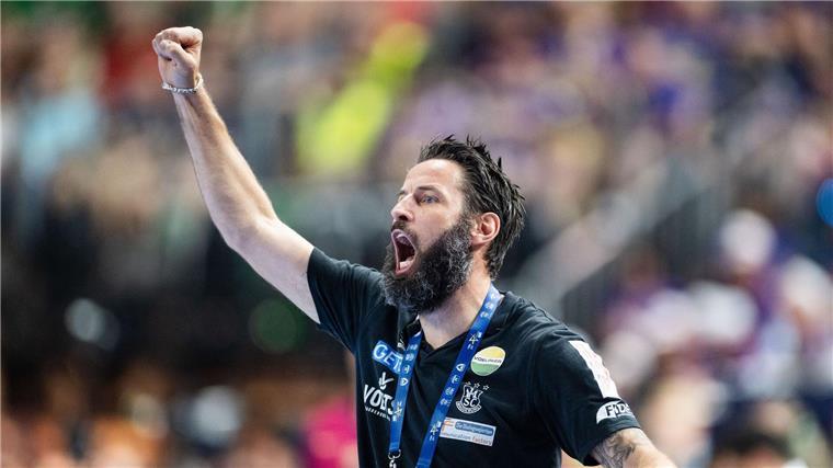 Deutsches Traumfinale in der Handball-Königsklasse Steht mit dem SC Magdeburg im Endspiel: Trainer Bennet Wiegert.