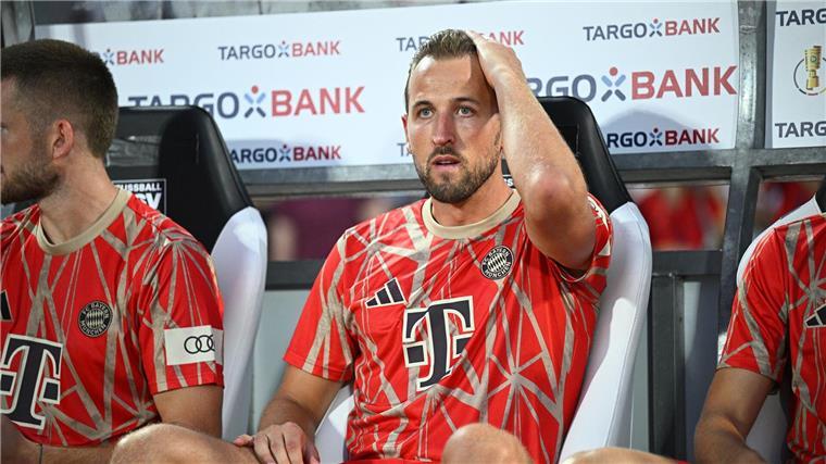 Kompany gewinnt erstes Pflichtspiel mit „seriösen“ Bayern Steigert sein Pensum langsam: Pokal-Debütant Harry Kane.