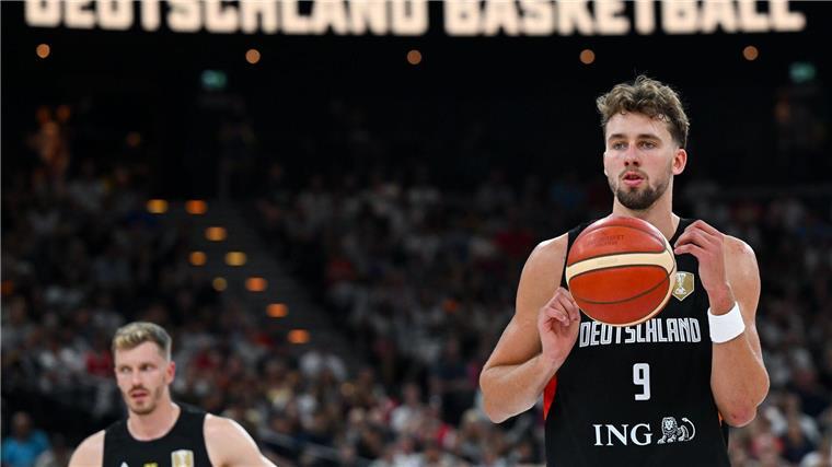 Serie gerissen: Erster Dämpfer für deutsche Basketballer Steigerte sich nach der Pause: Franz Wagner.