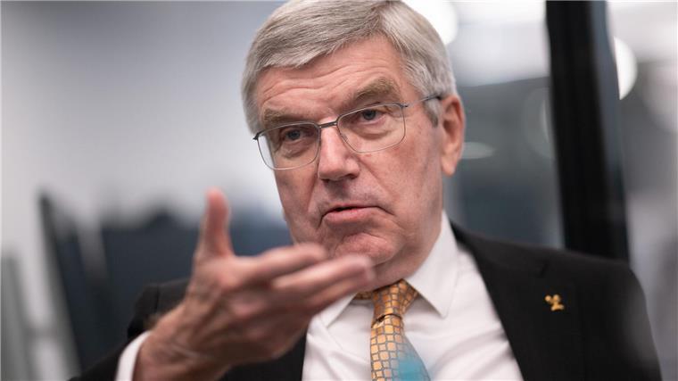 Stellt sich ein gutes Abschlusszeugnis aus: IOC-Präsident Thomas Bach.
