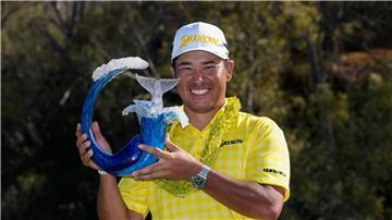 Stellte beim Turnier auf Hawaii einen Rekord auf: Japans Golfstar Hideki Matsuyama.