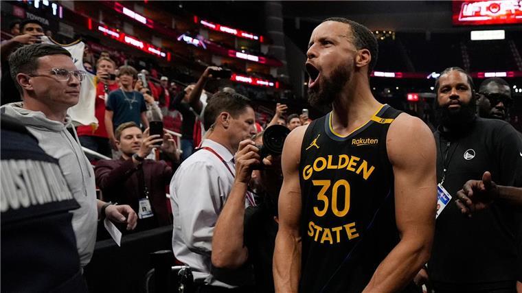 NBA: Curry und Hield führen Golden State ins Viertelfinale Steph Curry erzielte in der Serie gegen die Rockets im Schnitt 24 Punkte.