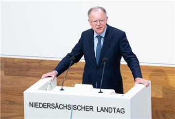 Stephan Weil (SPD), Ministerpräsident Niedersachsen, hält eine Regierungserklärung 