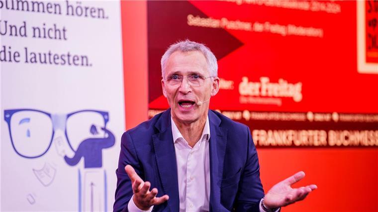 Stoltenberg: Mit Russland reden - aber nur mit Stärke Stoltenberg ist für Gespräche mit Russland - unter Bedingungen.