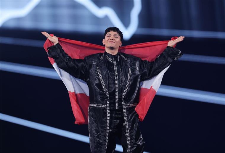 Wenigstens nicht Letzter - Deutschland beim ESC auf Platz 15 Strahlender Gewinner: JJ aus Österreich hat den ESC gewonnen.