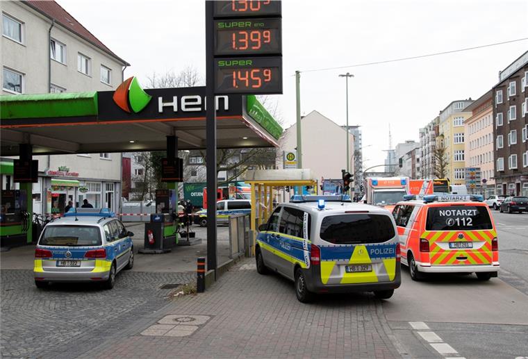 Streit auf der Hafenstraße: Mindestens eine Person wurde verletzt
