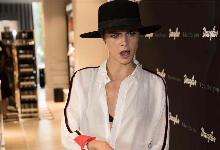 Supermodel Cara Delevigne 