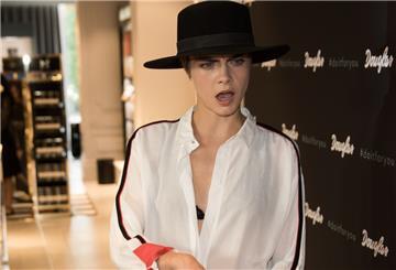Supermodel Cara Delevigne 