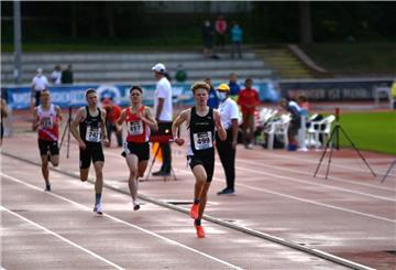 Tammo Doerner (vorne) belegte bei den Deutschen Meisterschaften über 1500 Meter in der U-18-Konkurrenz Platz zwei.