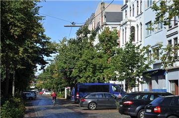 Tatort Goethestraße: Hier ist eine Polizeikontrolle eskaliert.