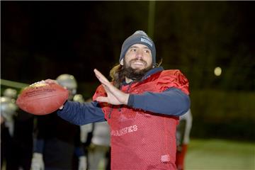 Taylor Budd machte bei seinem ersten Training gleich eine gute Figur. Der Amerikaner ist der neue Quarterback bei den Seahawks. 