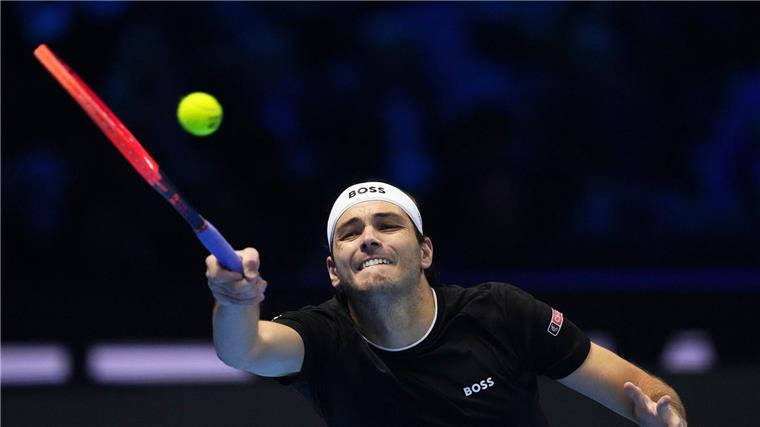 Publikumsliebling Sinner als Gruppensieger im Halbfinale Taylor Fritz drehte sein Gruppenspiel gegen Alex de Minaur nach einem Satz-Rückstand.