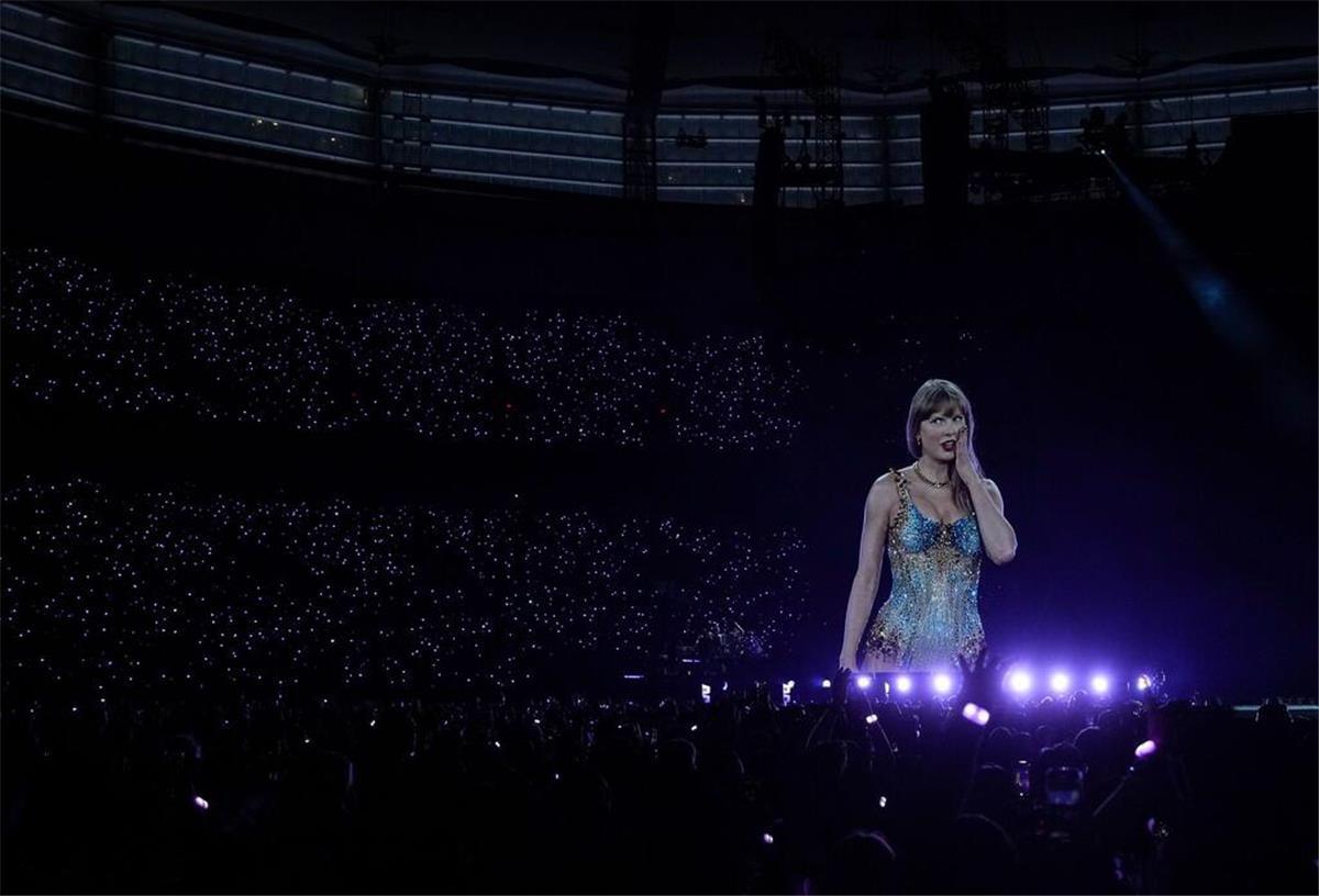 Taylor und Travis - Die Hochzeit des Jahrhunderts? Taylor Swift begeistert ganze Arenen. (Archivbild)