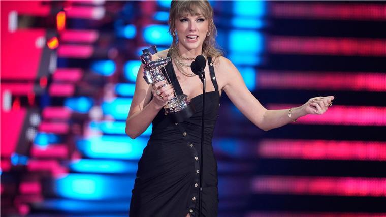 Star-Auftritte und neuer Termin für MTV Video Music Awards Taylor Swift hat die meisten Gewinnchancen bei den MTV Video Music Awards 2024 (Archivbild).