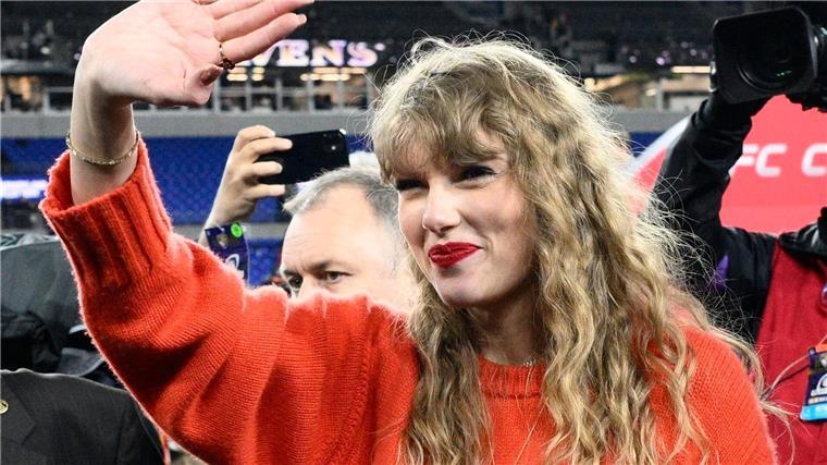 Taylor Swift nach dem NFL-Spiel in Baltimore.
