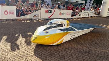 Team Sonnenwagen Aachen startete beim World Solar Challenge in der Pole Position.